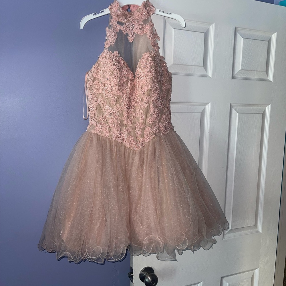 Chicas Pink Dress